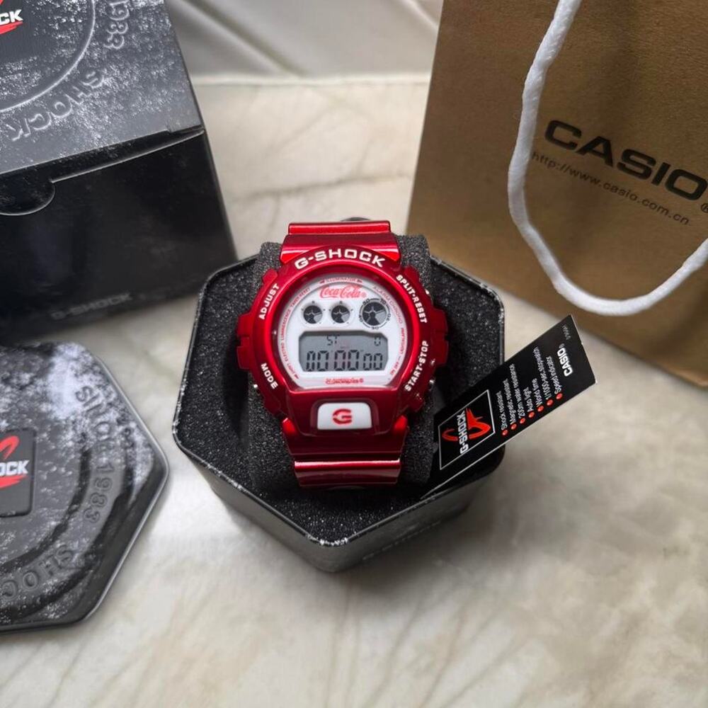 Special Edition Red & White Adjustable Watch